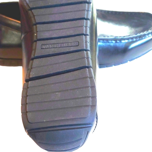 Van Heusen Men\'s V-Racer Flex Loafer Black 10.5 M Memory Foam Insole New In Box